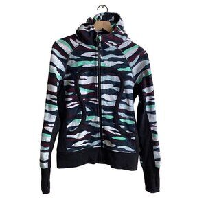 Lululemon Scuba Hoodie – Women’s Size 8 (Black, Blue and Purple)